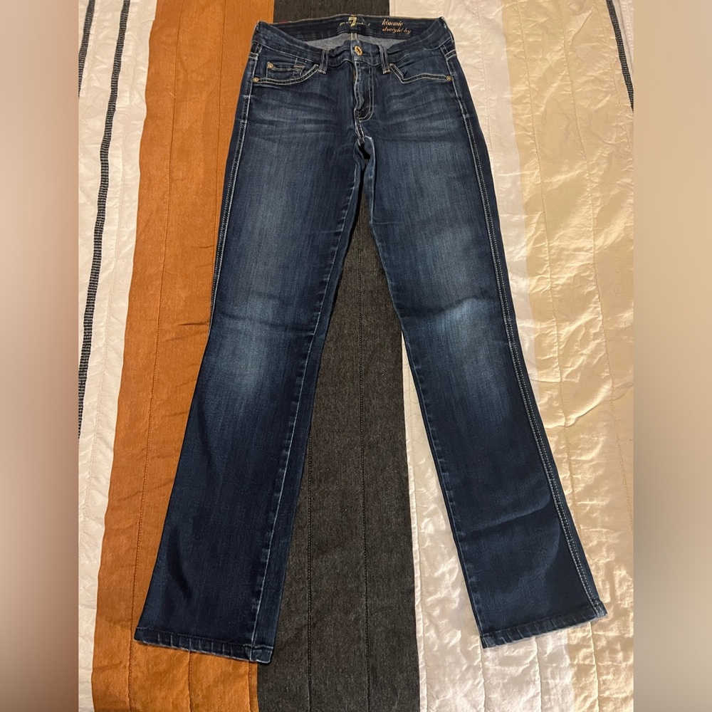 7 for all Mankind Kimmie straight leg jeans